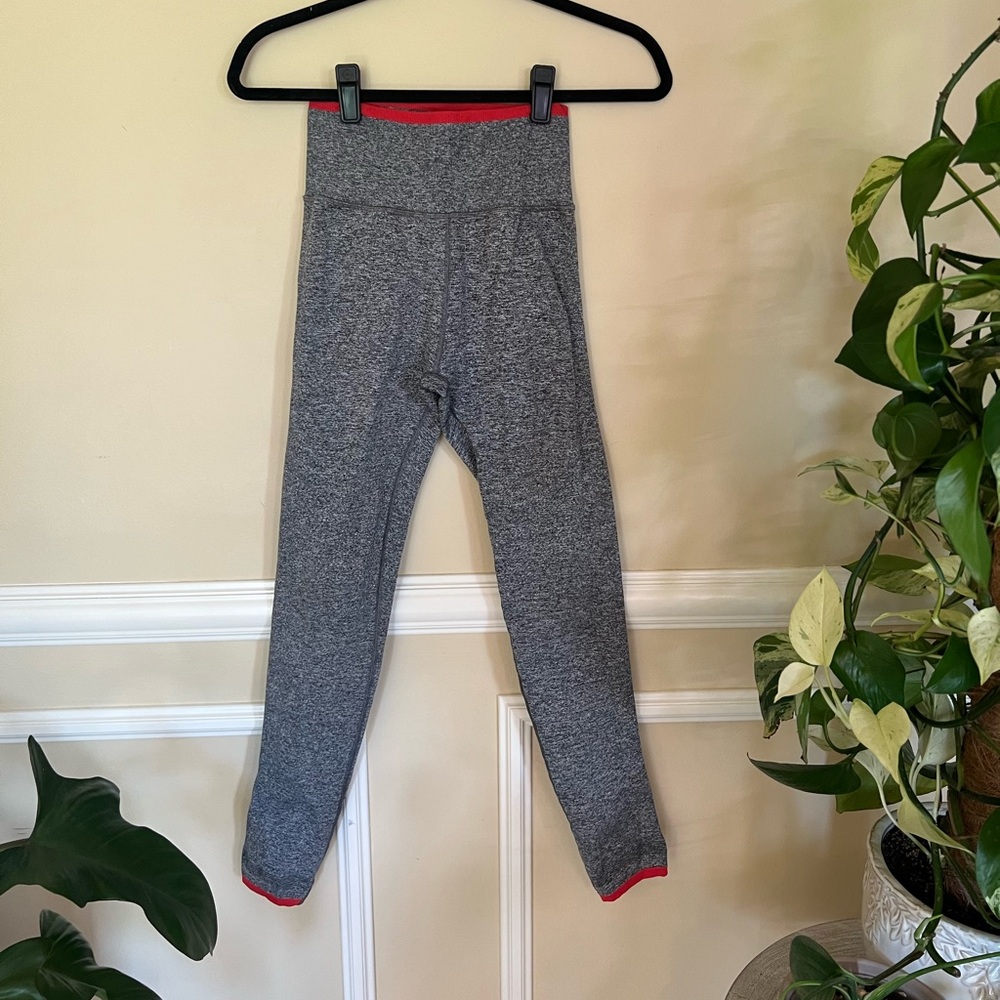 Athleta Andes High Waisted Seamless Tights Leggings - Size Small